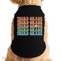 Third Grade Teacher Leopard Rainbow 3rd Grade Teacher Funny Meaningful Gift Doggie Tank thumb 0