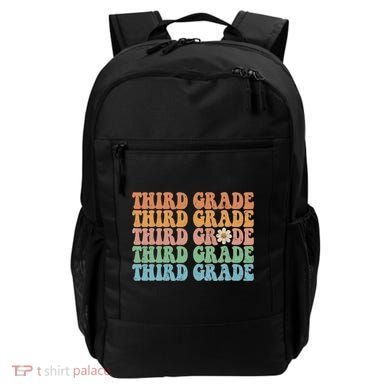 Third Grade Teacher Leopard Rainbow 3rd Grade Teacher Funny Meaningful Gift Backpack