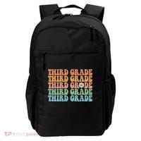 Third Grade Teacher Leopard Rainbow 3rd Grade Teacher Funny Meaningful Gift Backpack thumb 0