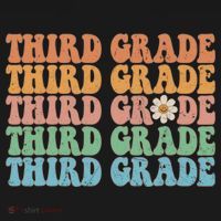 Third Grade Teacher Leopard Rainbow 3rd Grade Teacher Funny Meaningful Gift Bucket Hat thumb 4