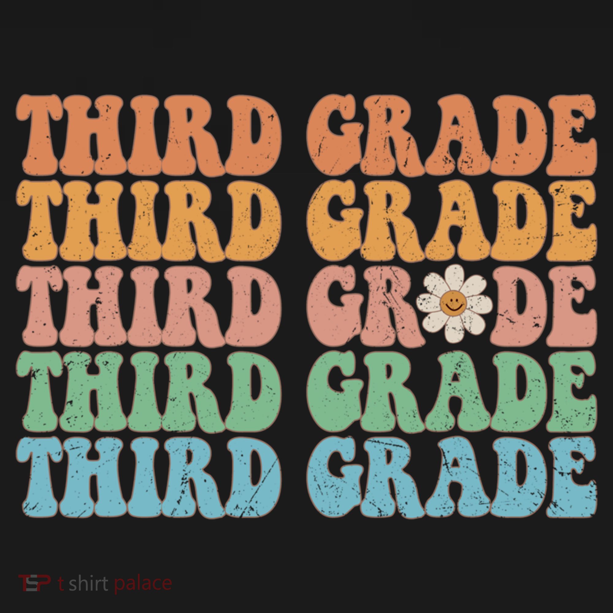 Third Grade Teacher Leopard Rainbow 3rd Grade Teacher Funny Meaningful Gift Bucket Hat