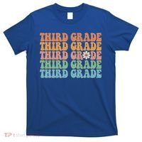Third Grade Teacher Leopard Rainbow 3rd Grade Teacher Funny Meaningful Gift T-Shirt thumb 0