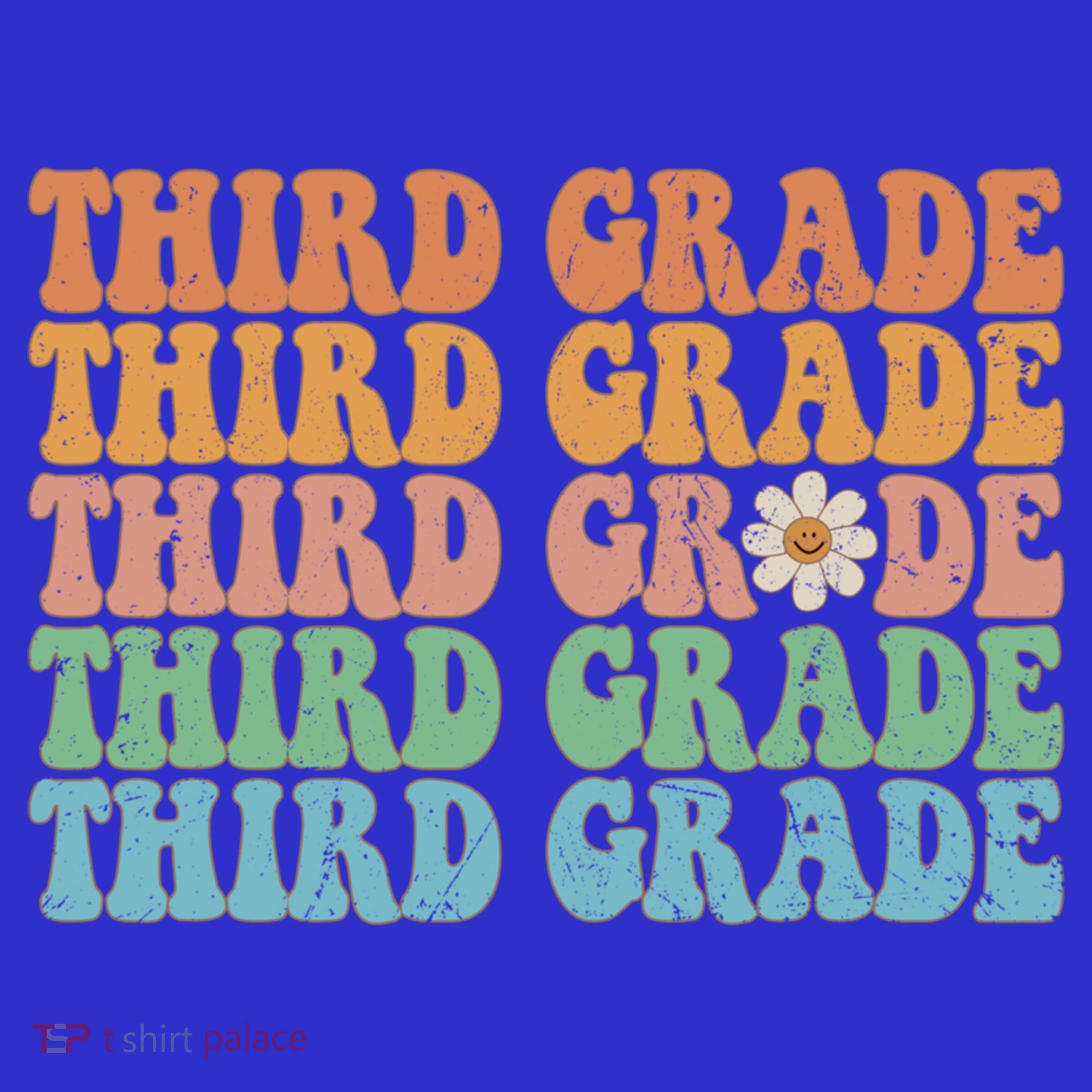 Third Grade Teacher Leopard Rainbow 3rd Grade Teacher Funny Meaningful Gift Baby Bodysuit