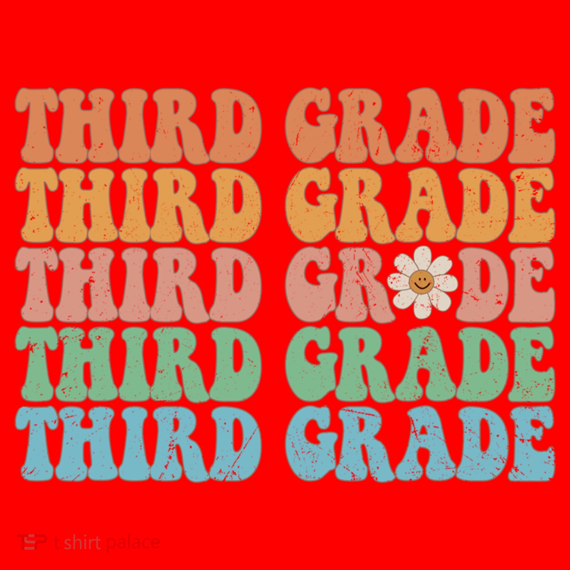 Third Grade Teacher Leopard Rainbow 3rd Grade Teacher Funny Meaningful Gift Santa Hat