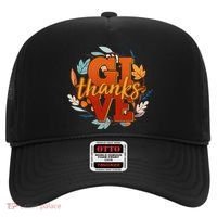Thanksgiving Give Thanks Autumn Fall Wreath Hat thumb 0