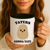 Taters Gonna Tate Funny Haters Coffee Mug thumb 3