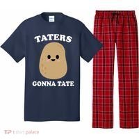 Taters Gonna Tate Funny Haters Pajama Set thumb 0