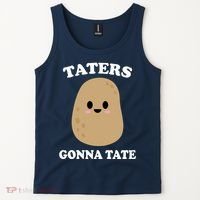 Taters Gonna Tate Funny Haters Tank Top thumb 2