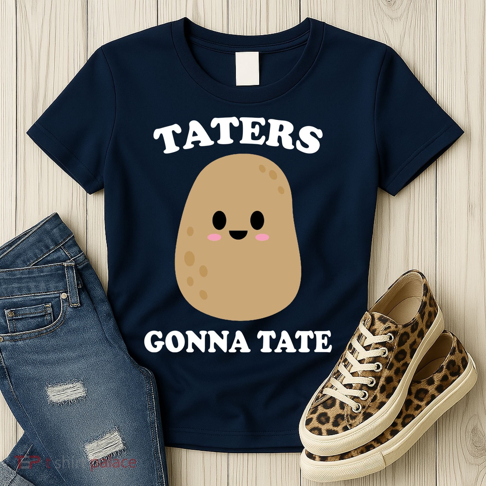 Taters Gonna Tate Funny Haters Women's T-Shirt