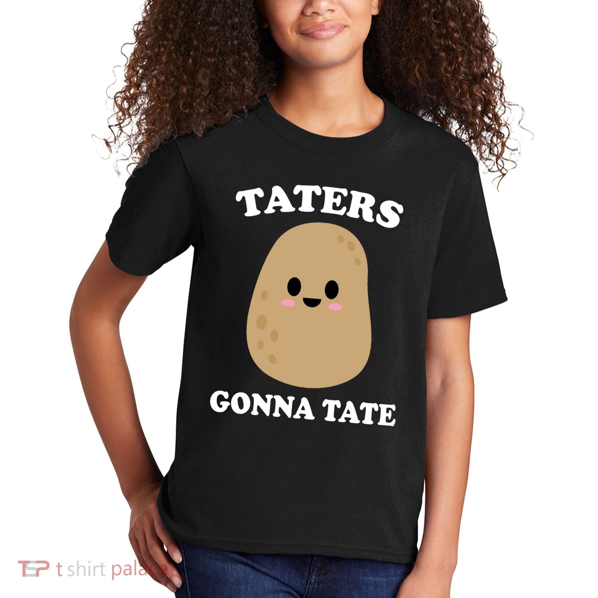 Taters Gonna Tate Funny Haters Kids T-Shirt