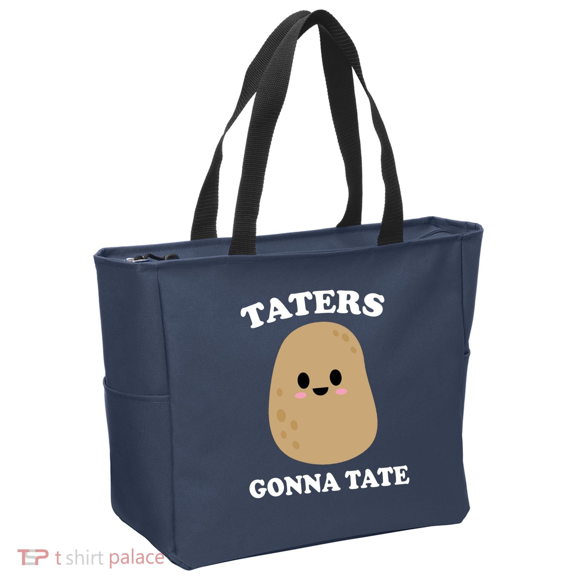Taters Gonna Tate Funny Haters Tote Bag