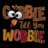 Thanskgiving Gobble Till You Wobble Turkey Face Coffee Mug thumb 5