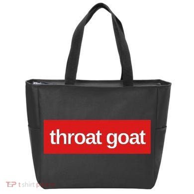 Throat Goat Tote Bag