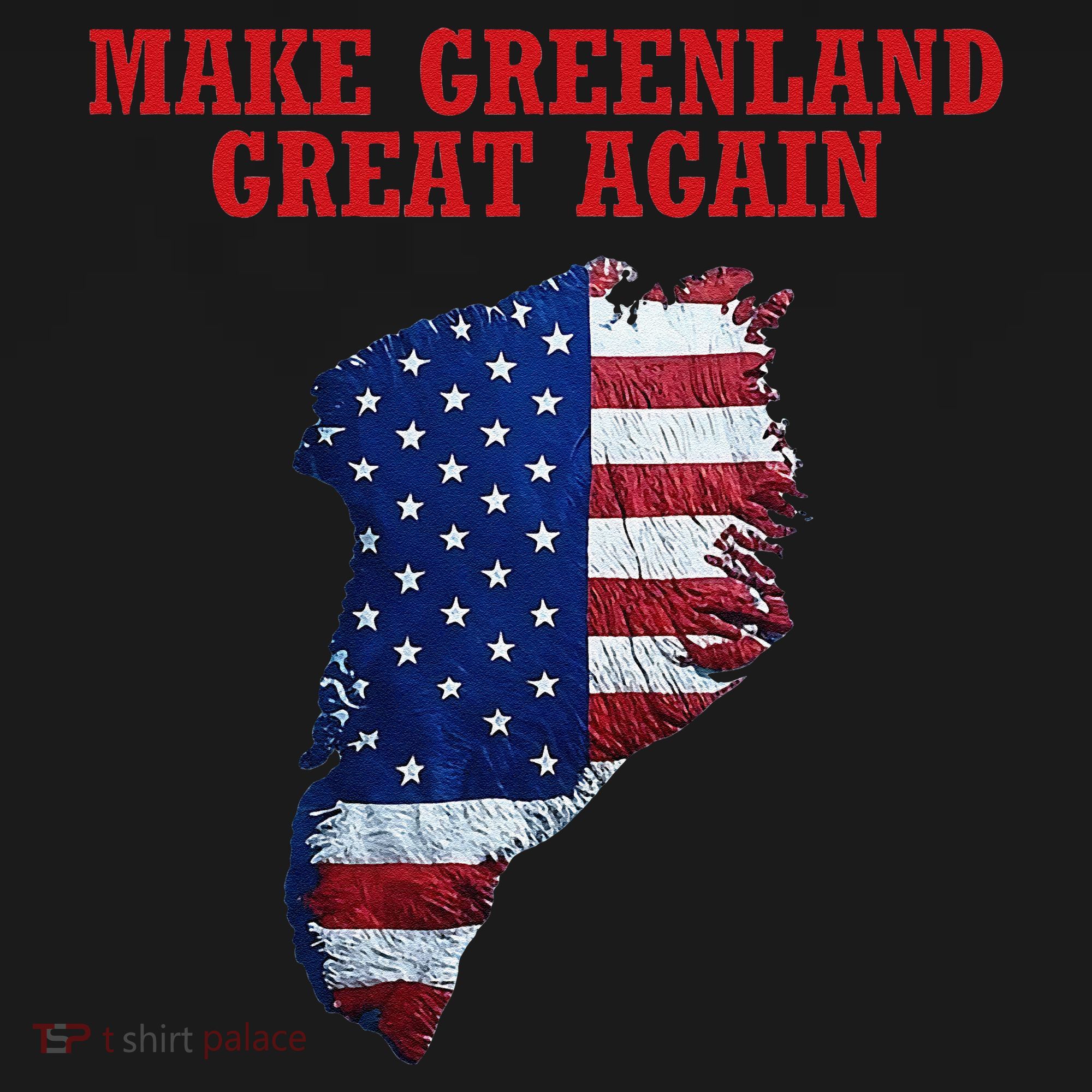 Trump Greenland Usa Flag Make Greenland Great Again Map Women's Hoodie