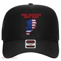 Trump Greenland Usa Flag Make Greenland Great Again Map Hat thumb 0