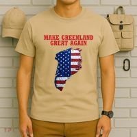 Trump Greenland Usa Flag Make Greenland Great Again Map T-Shirt thumb 6