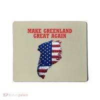 Trump Greenland Usa Flag Make Greenland Great Again Map Mousepad thumb 0