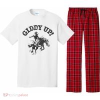 Trendy Giddy Up Classic Rodeo Black & White Pajama Set thumb 0