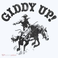 Trendy Giddy Up Classic Rodeo Black & White Pajama Set thumb 2
