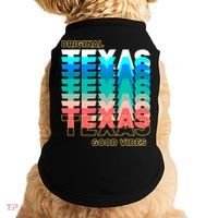 Texas Good Vibes Doggie Tank thumb 0