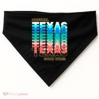 Texas Good Vibes USA-Made Doggie Bandana thumb 0