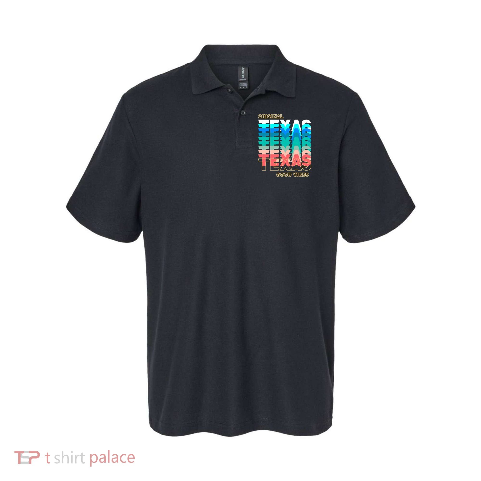 Texas Good Vibes Polo