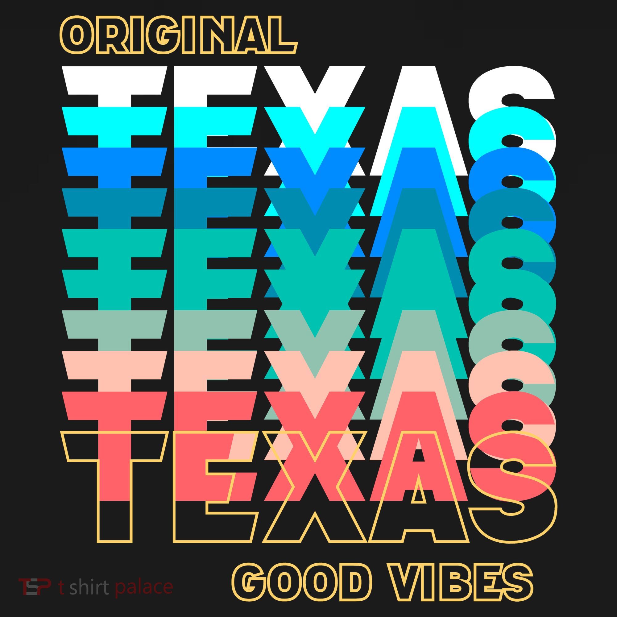 Texas Good Vibes Polo