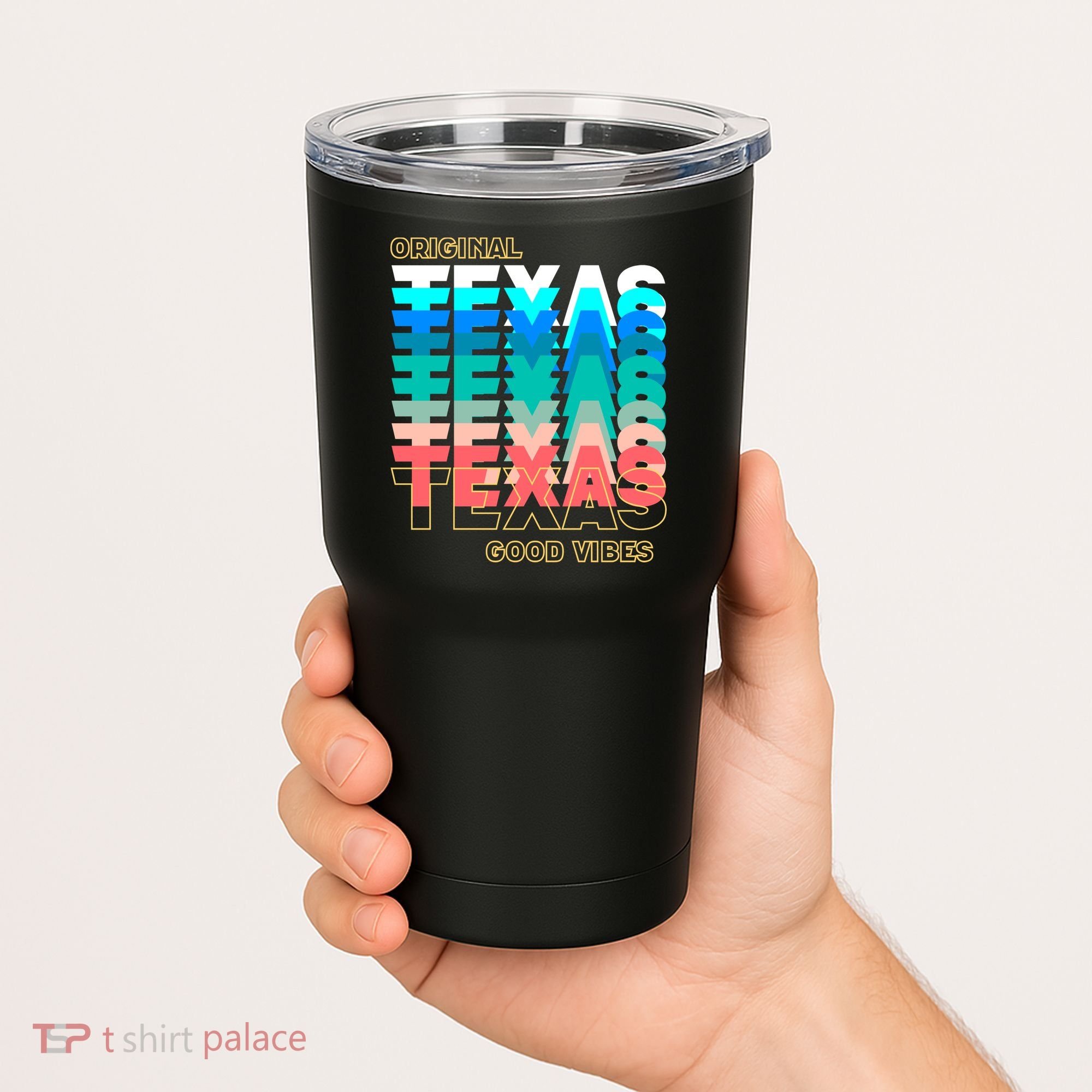 Texas Good Vibes Tumbler