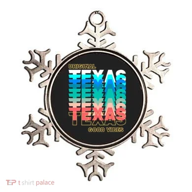 Texas Good Vibes Ornament