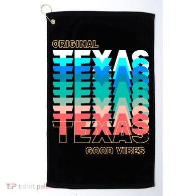 Texas Good Vibes Golf Towel