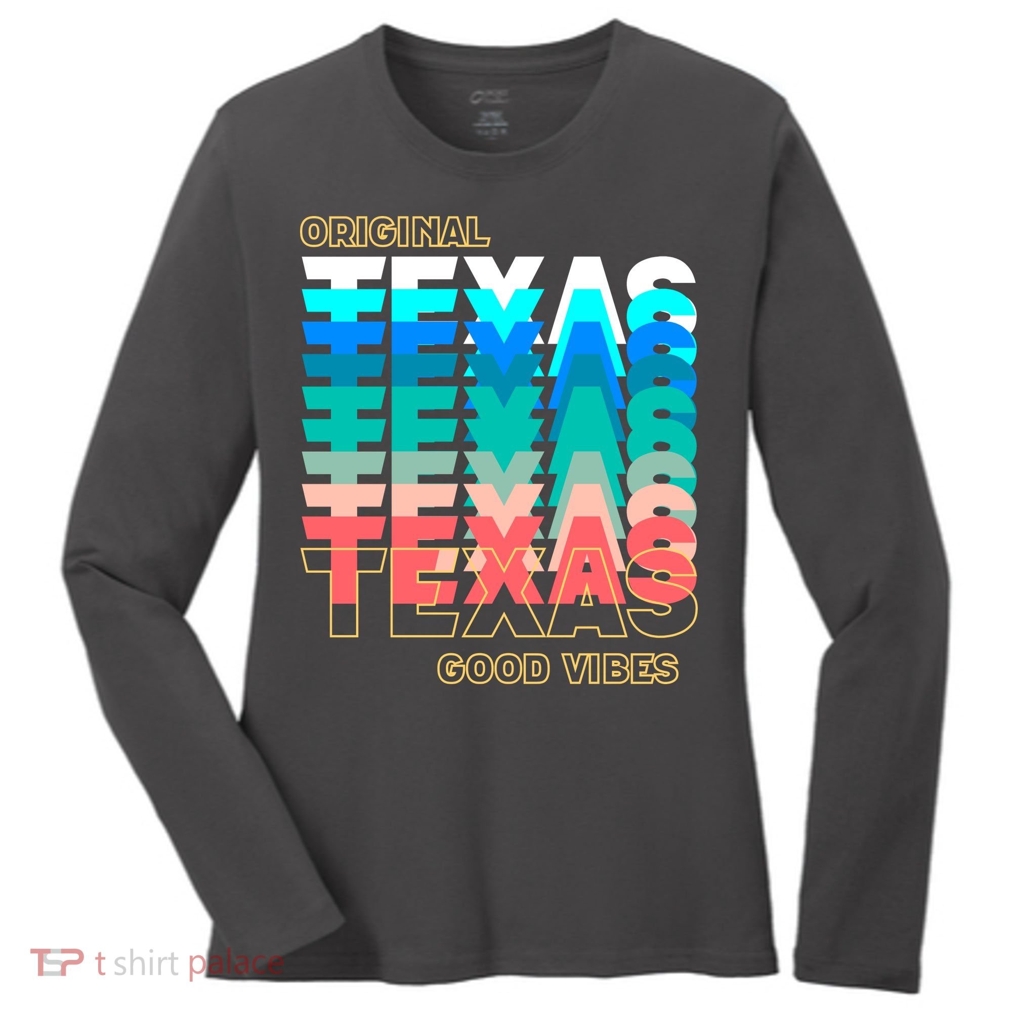Texas Good Vibes Women's Long Sleeve Shirt