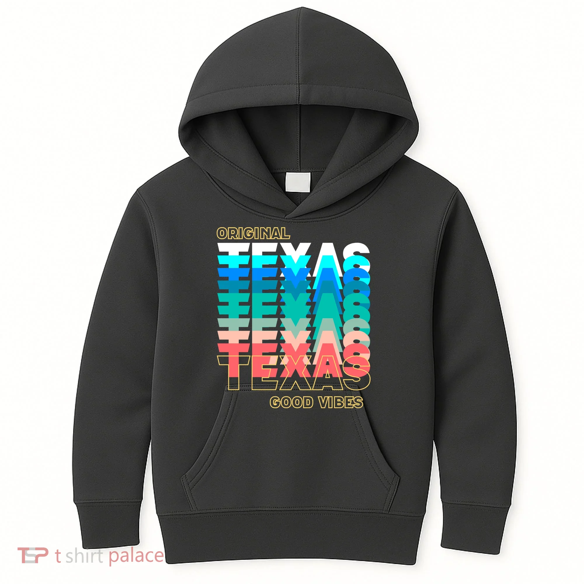 Texas Good Vibes Kids Hoodie