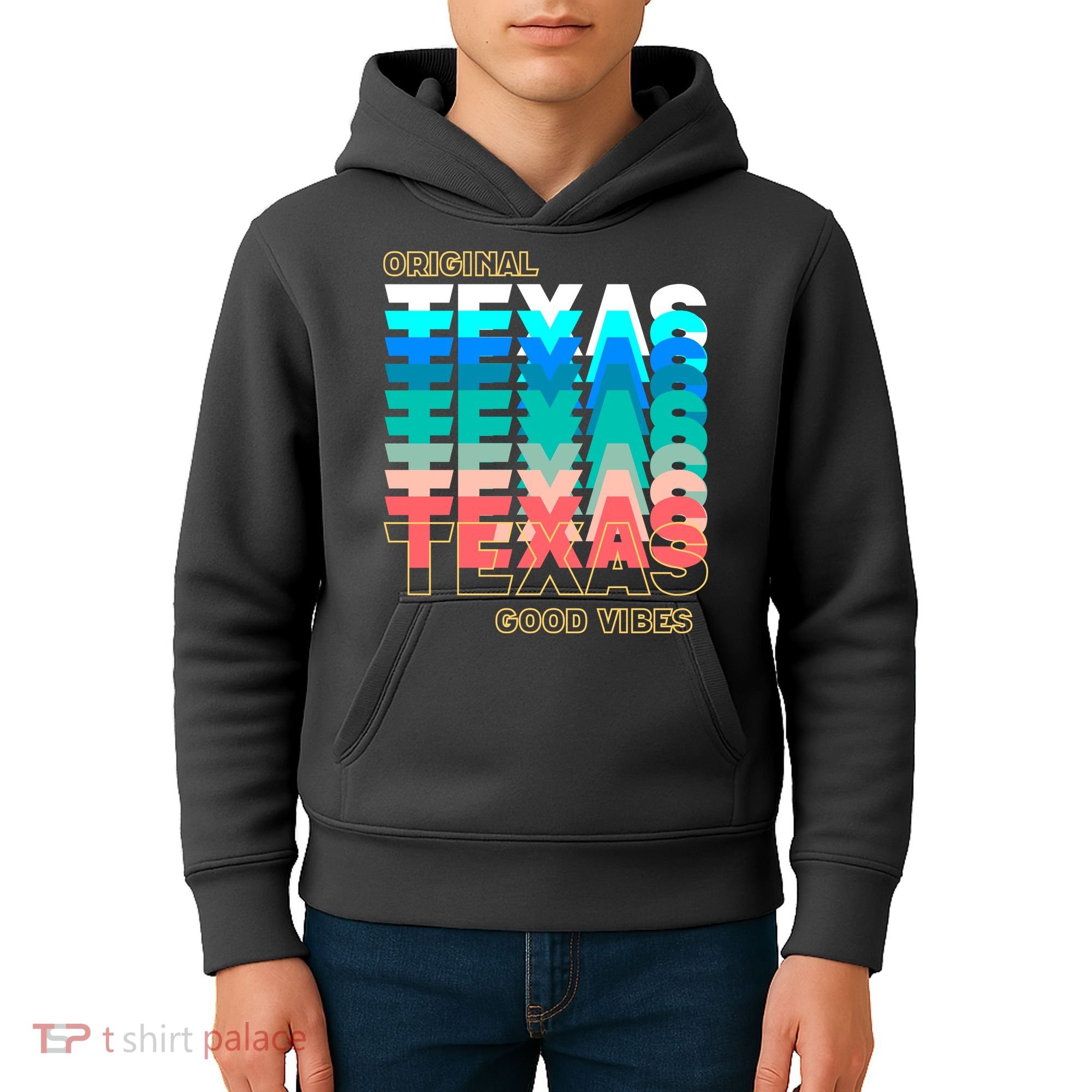Texas Good Vibes Kids Hoodie