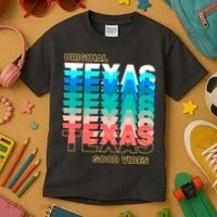Texas Good Vibes Kids T-Shirt thumb 3