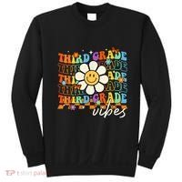 Third Grade Vibes Groovy Back To School Team 3rd Grade Sweatshirt thumb 0