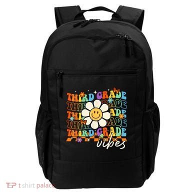 Third Grade Vibes Groovy Back To School Team 3rd Grade Backpack