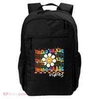 Third Grade Vibes Groovy Back To School Team 3rd Grade Backpack thumb 0