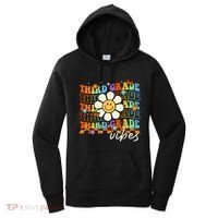 Third Grade Vibes Groovy Back To School Team 3rd Grade Women's Hoodie thumb 0