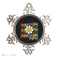 Third Grade Vibes Groovy Back To School Team 3rd Grade Ornament thumb 0
