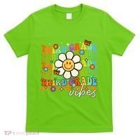 Third Grade Vibes Groovy Back To School Team 3rd Grade T-Shirt thumb 0