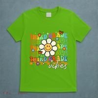 Third Grade Vibes Groovy Back To School Team 3rd Grade T-Shirt thumb 5