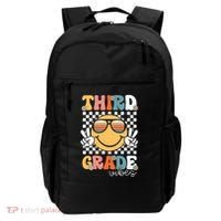 Third Grade Vibes Smile First Day Of School 3rd Grade Team Backpack thumb 0