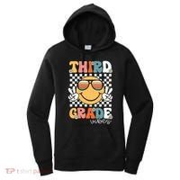Third Grade Vibes Smile First Day Of School 3rd Grade Team Women's Hoodie thumb 0