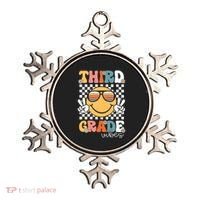 Third Grade Vibes Smile First Day Of School 3rd Grade Team Ornament thumb 0