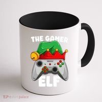 The Gamer Video Game Controller Christmas Gaming Xmas Gift Coffee Mug thumb 1