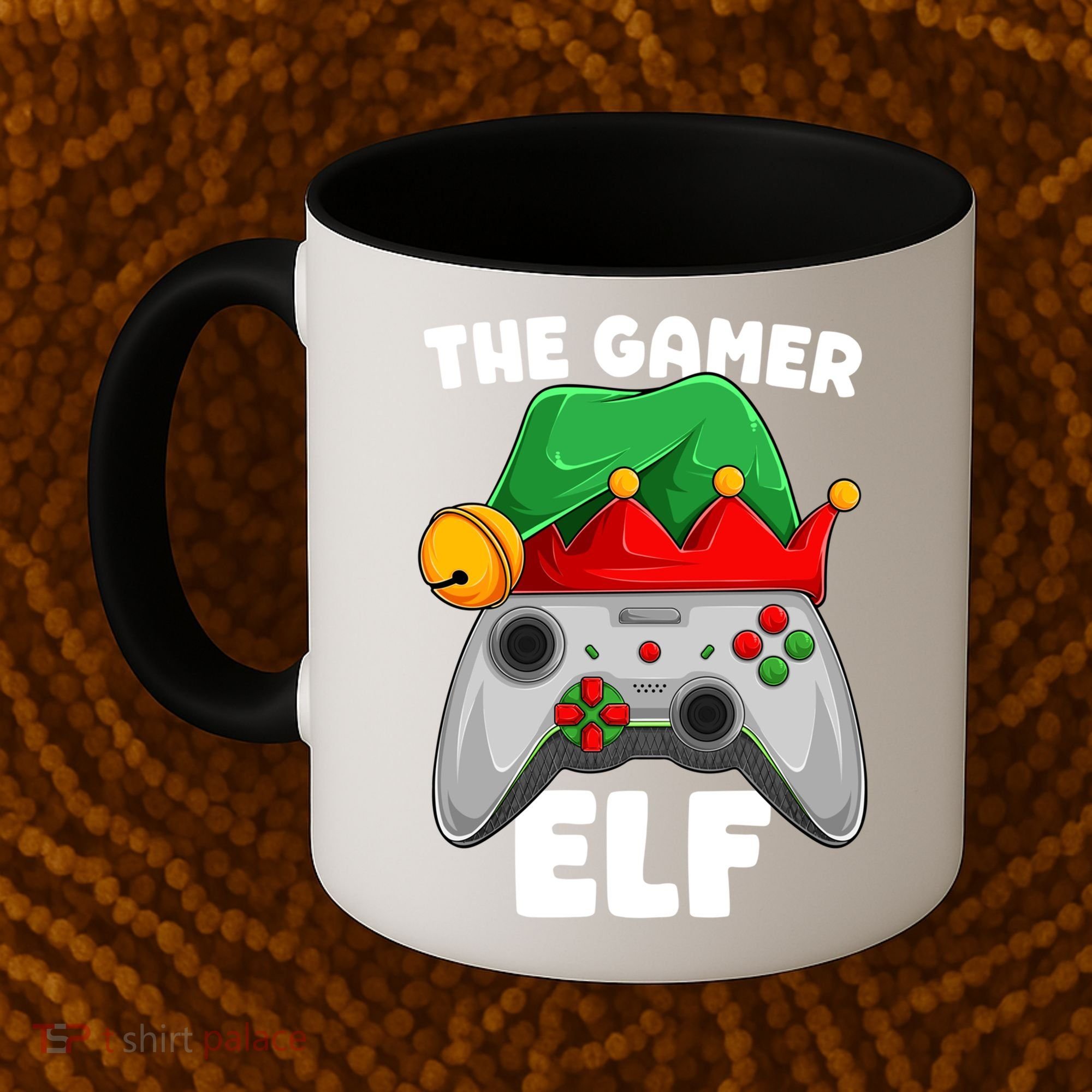 The Gamer Video Game Controller Christmas Gaming Xmas Gift Coffee Mug