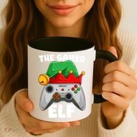 The Gamer Video Game Controller Christmas Gaming Xmas Gift Coffee Mug thumb 3