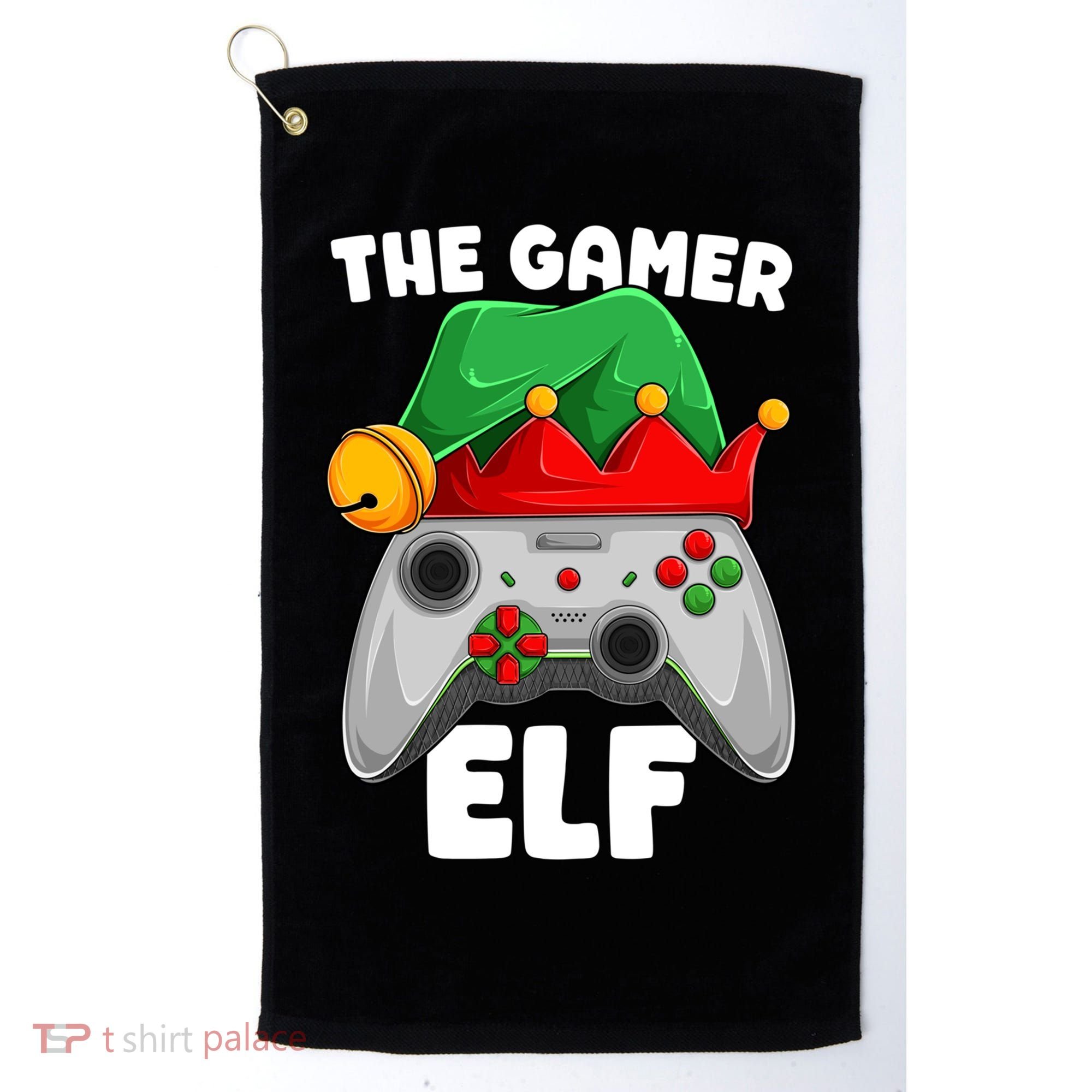 The Gamer Video Game Controller Christmas Gaming Xmas Gift Golf Towel