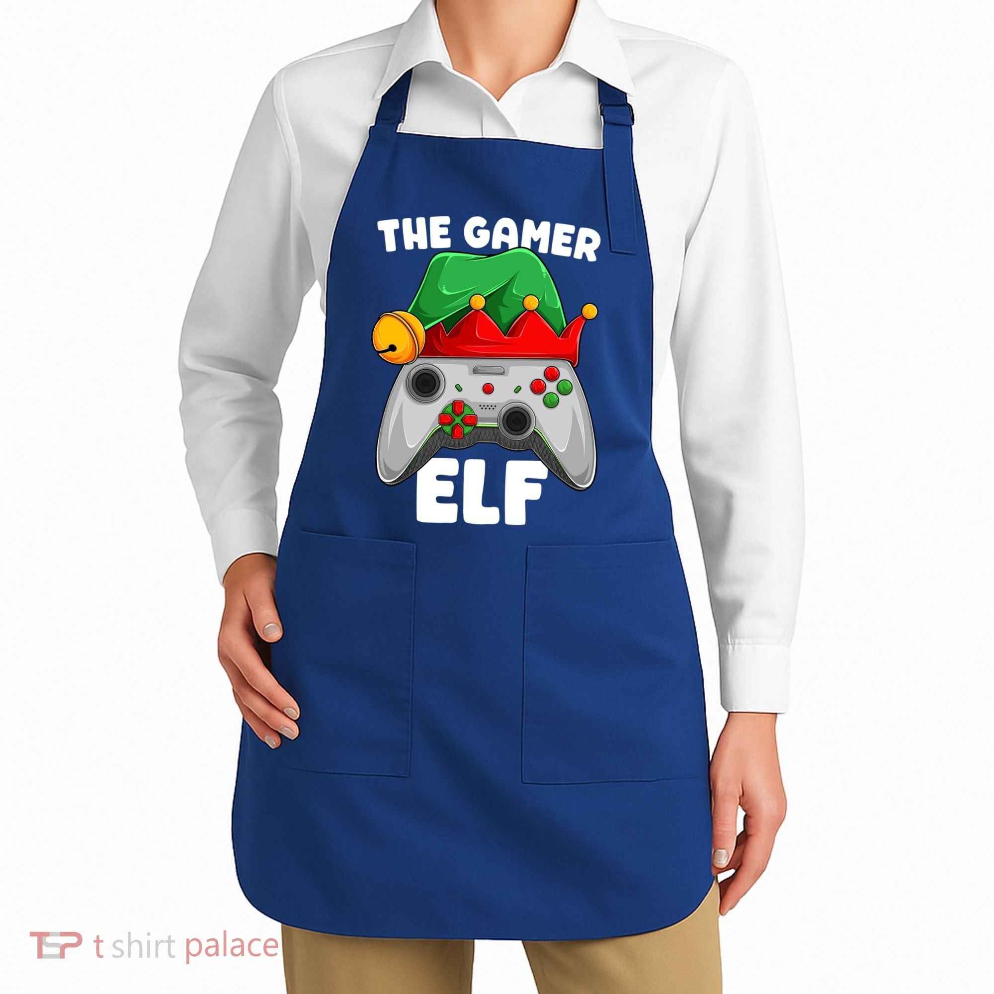 The Gamer Video Game Controller Christmas Gaming Xmas Gift Apron