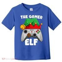 The Gamer Video Game Controller Christmas Gaming Xmas Gift Toddler T-Shirt thumb 0